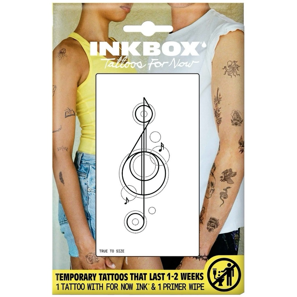 INKBOX MUSIC BLK 1 TATTOE